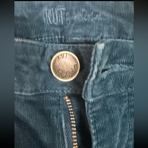 Kut From The Kloth Catherine Mid-rise Corduroy Pants Sz 2 - Picture 5 of 12